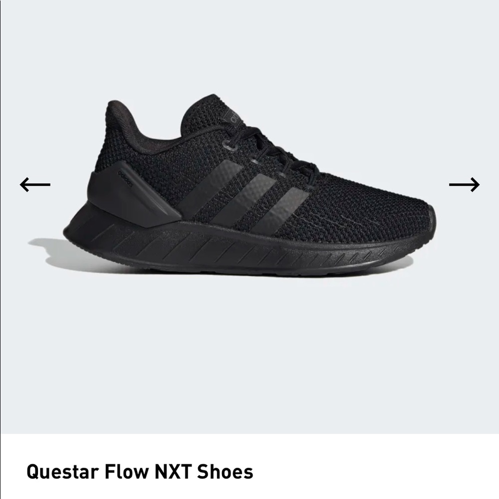 NEW in Box Adidas Questar Flow NXT K running sneakers (kids unisex size 4)